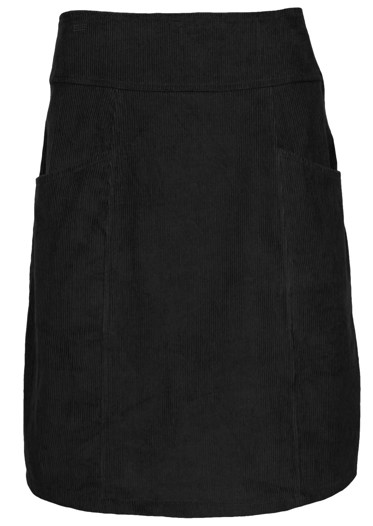 Aalia Corduroy Skirt Black