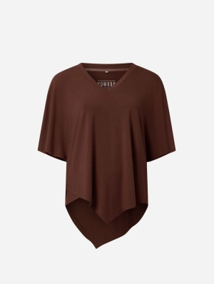 Aria Women's Modal Jersey Top | Chocolate