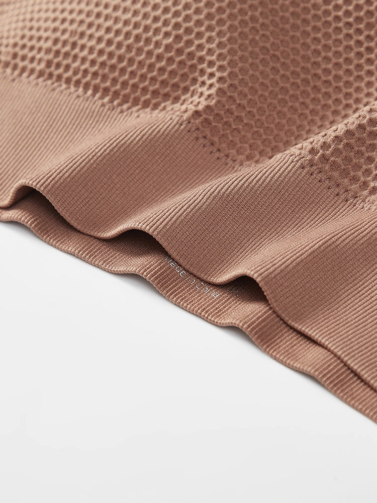 Breathable Mesh Seamless Sports Bra