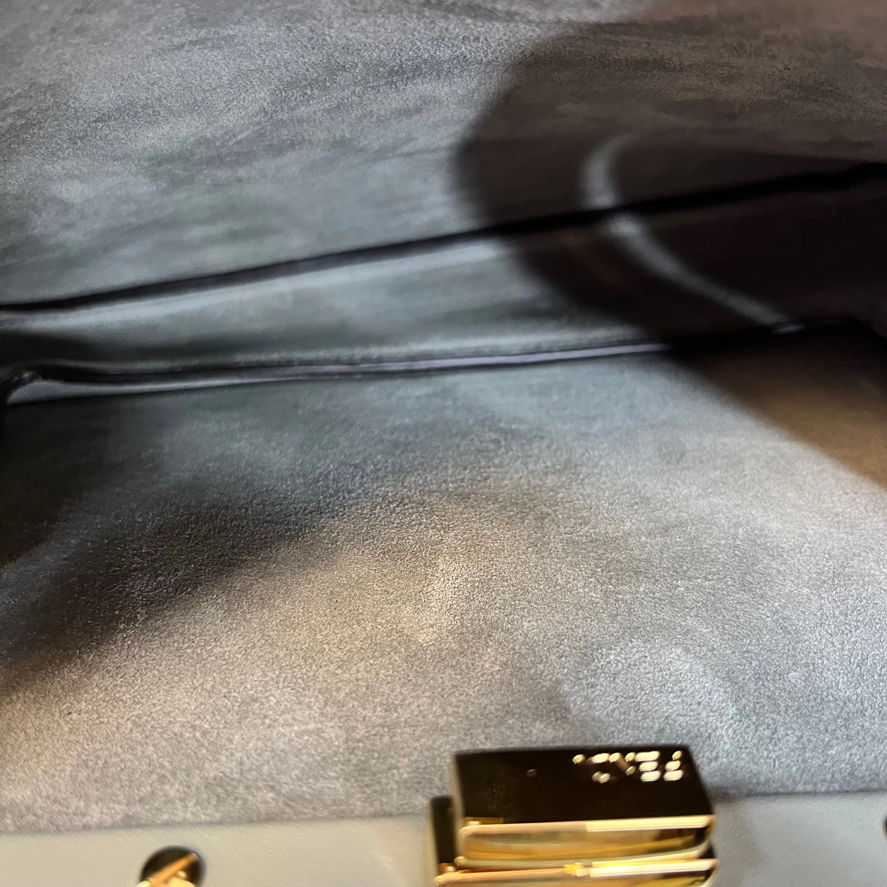 FENDI Peekaboo Small Soft Calfskin Tote Bag