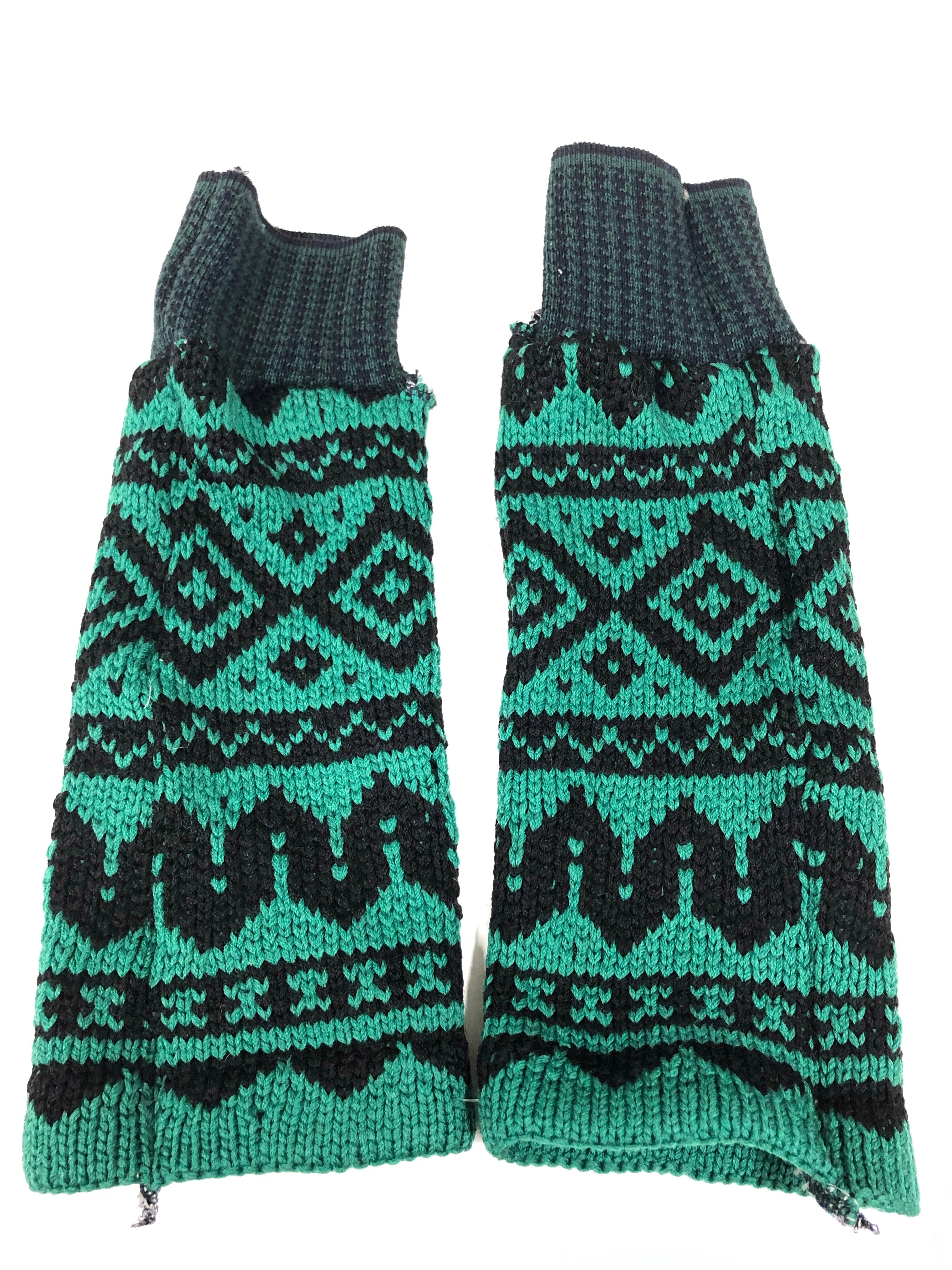 Fingerless glove arm warmers
