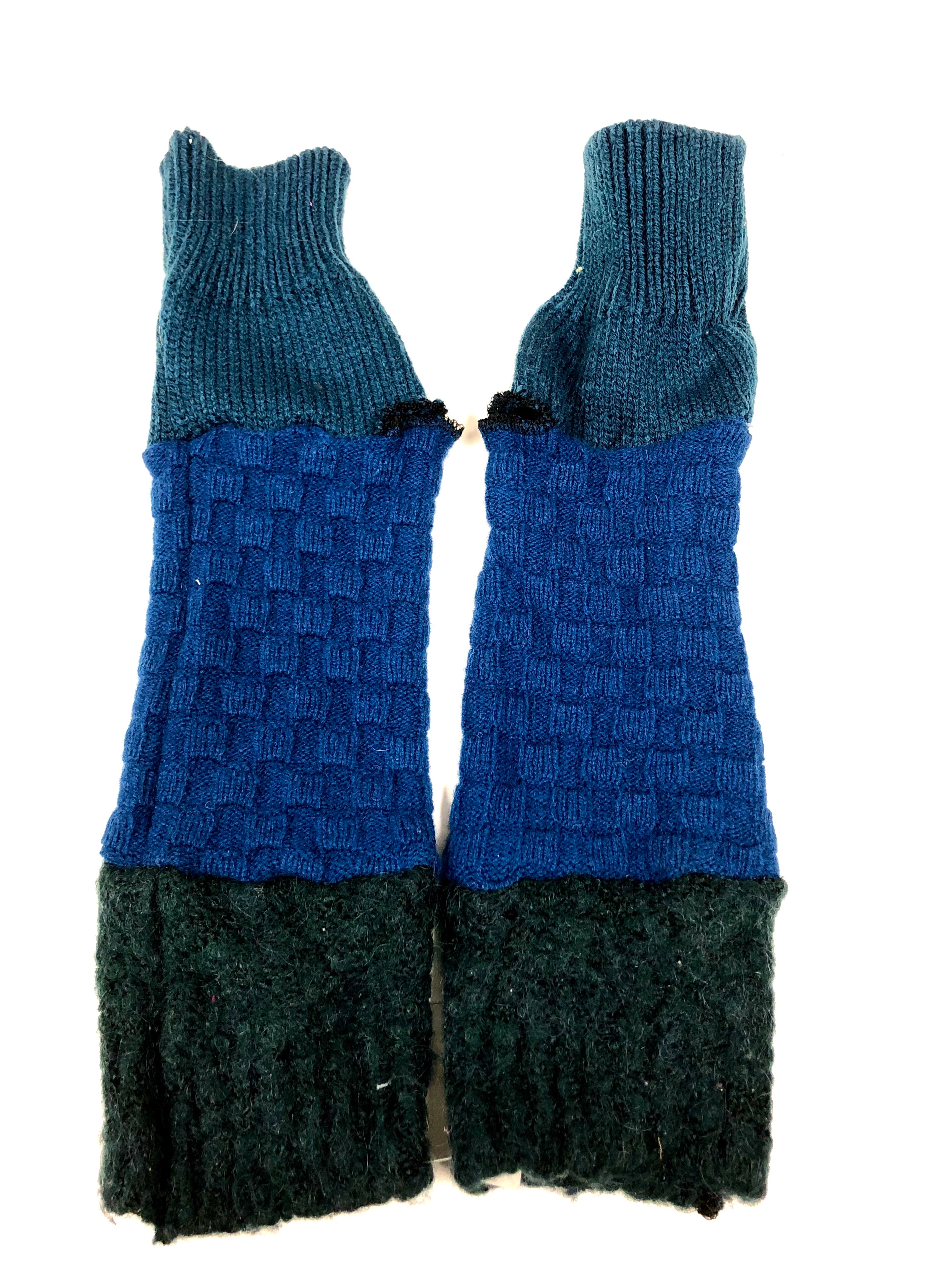 Fingerless glove arm warmers
