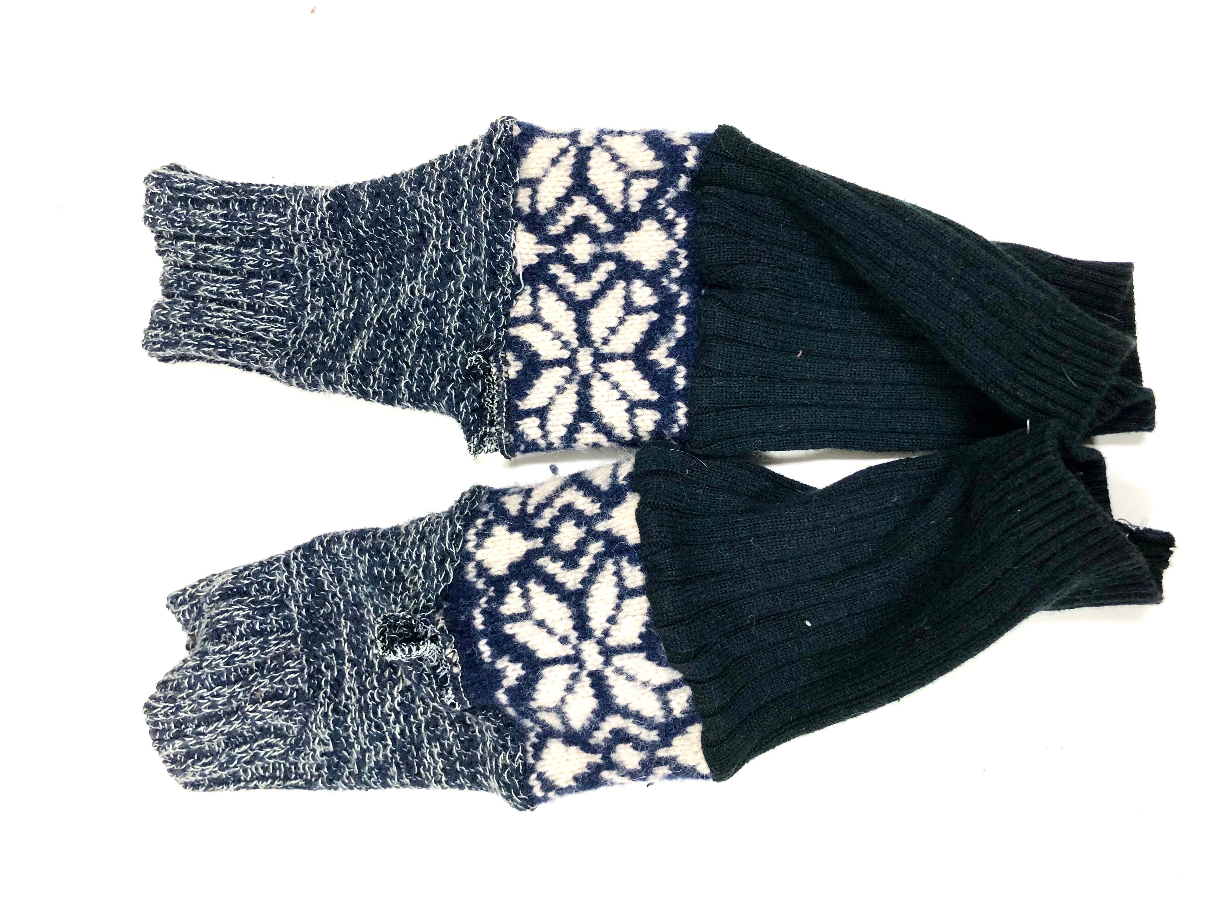 Fingerless glove arm warmers