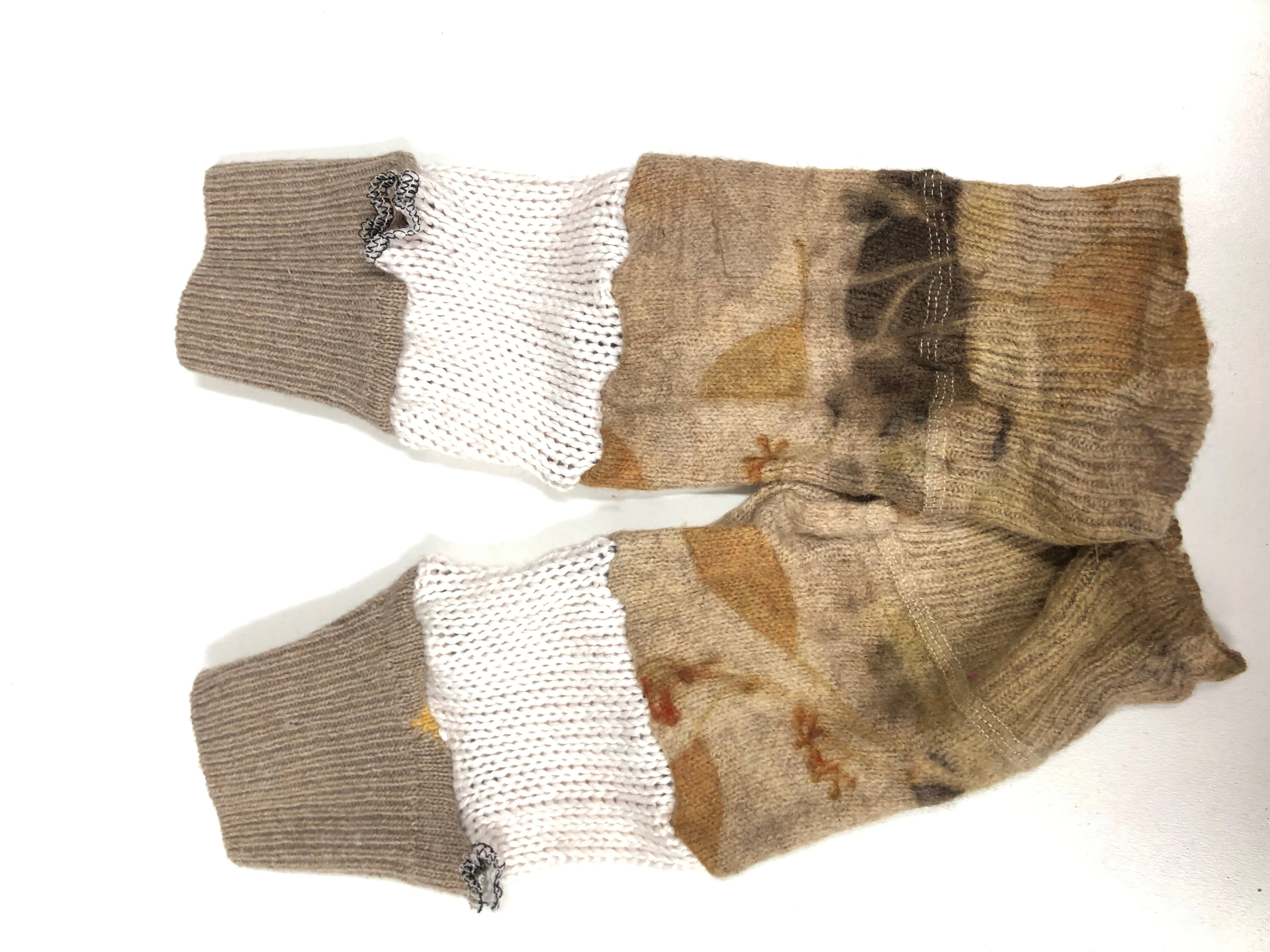 Fingerless glove arm warmers