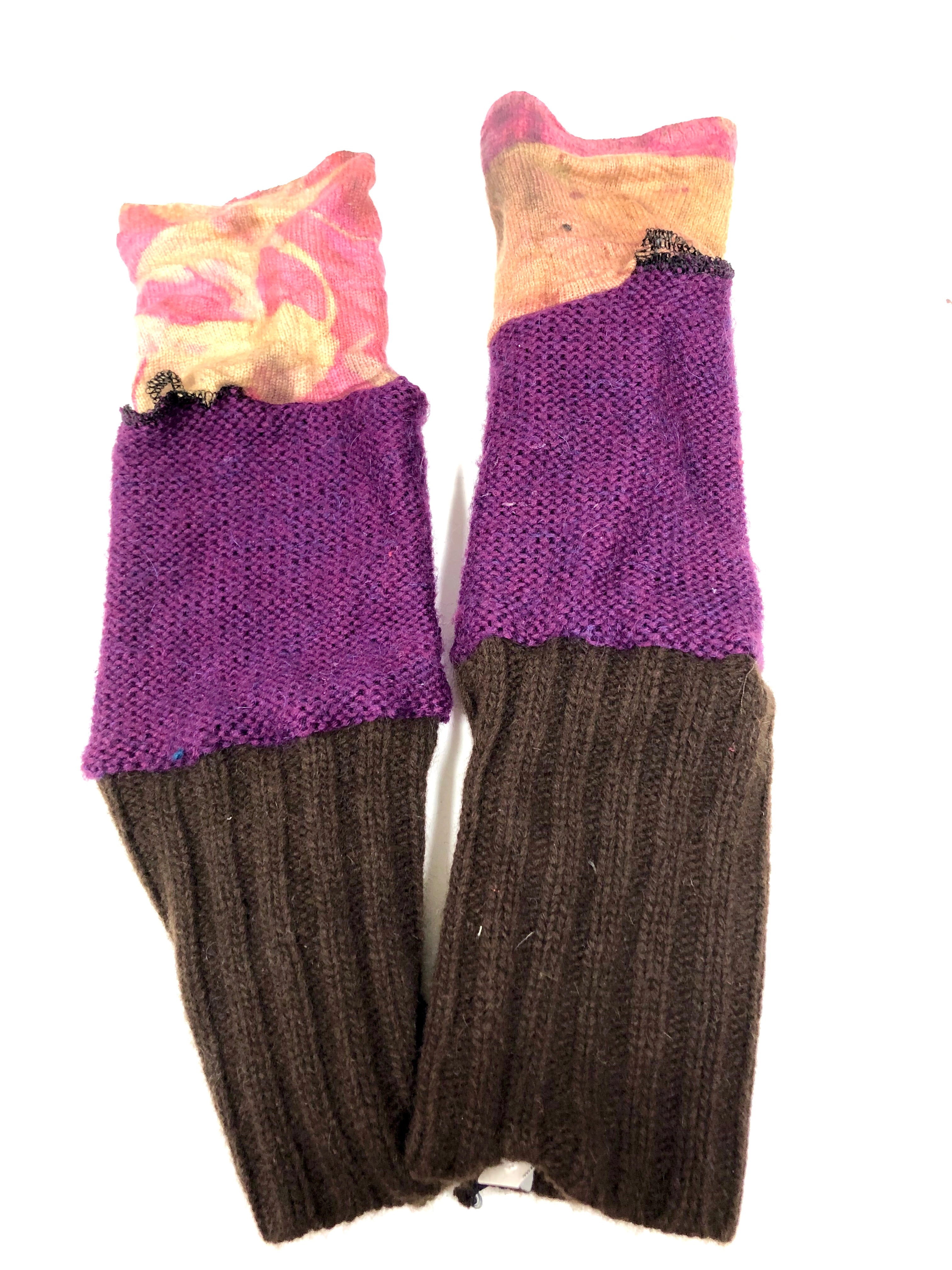 Fingerless glove arm warmers