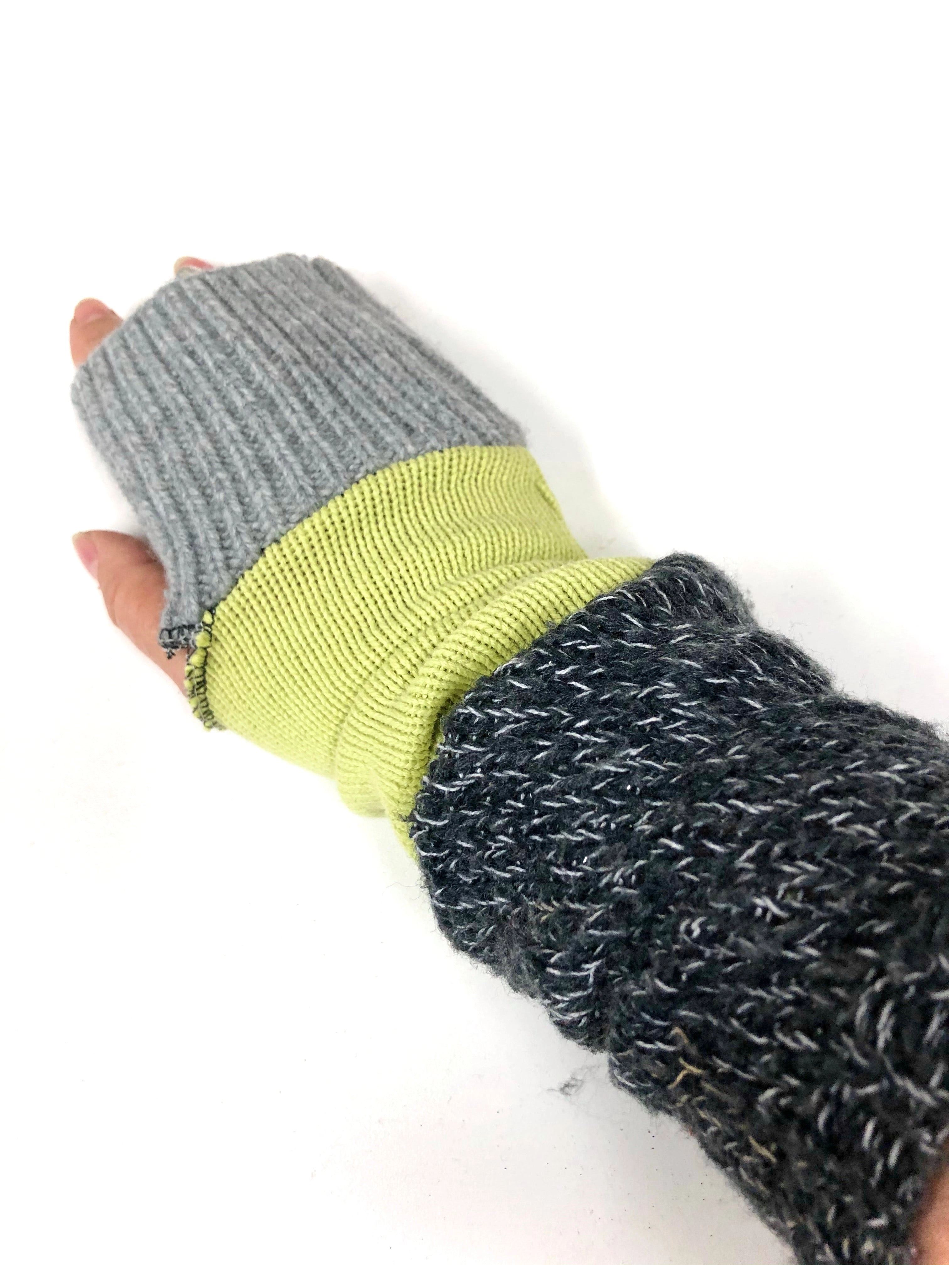Fingerless glove arm warmers