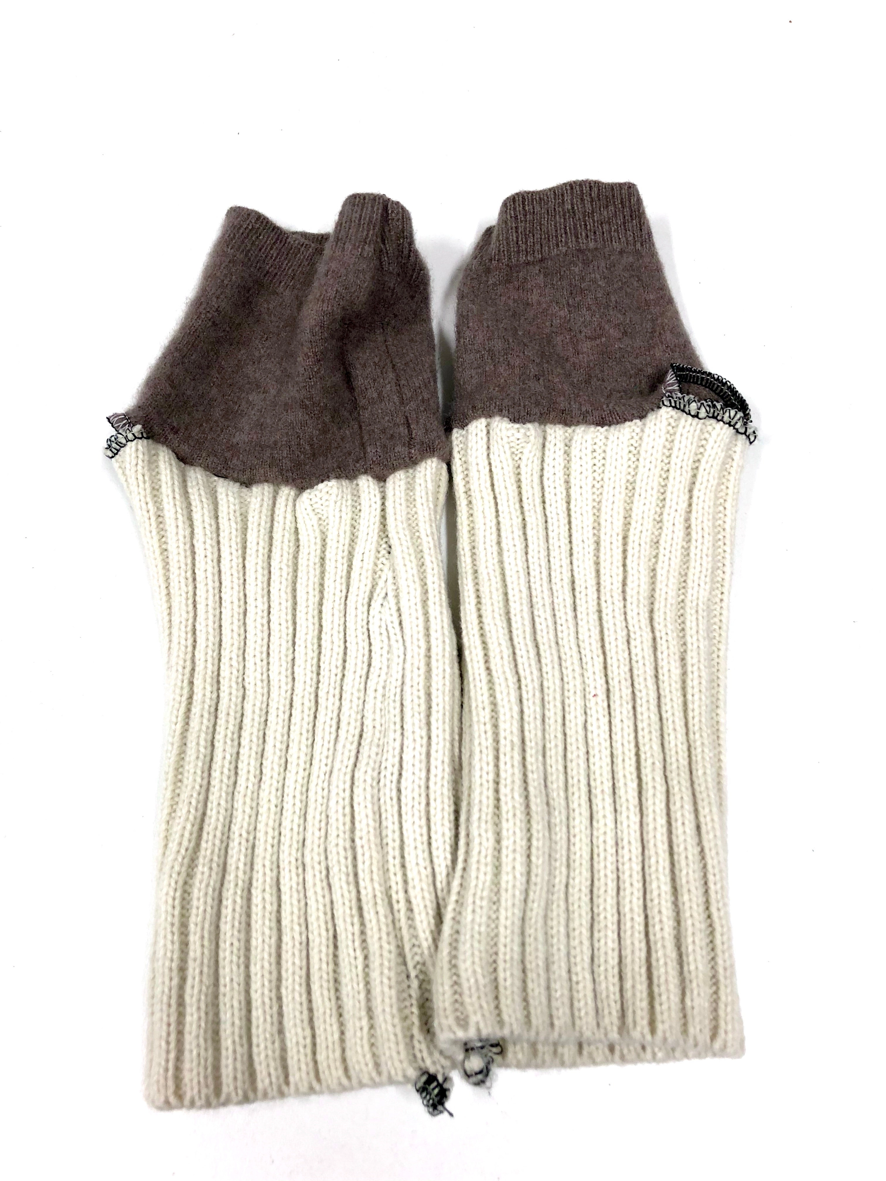 Fingerless glove arm warmers