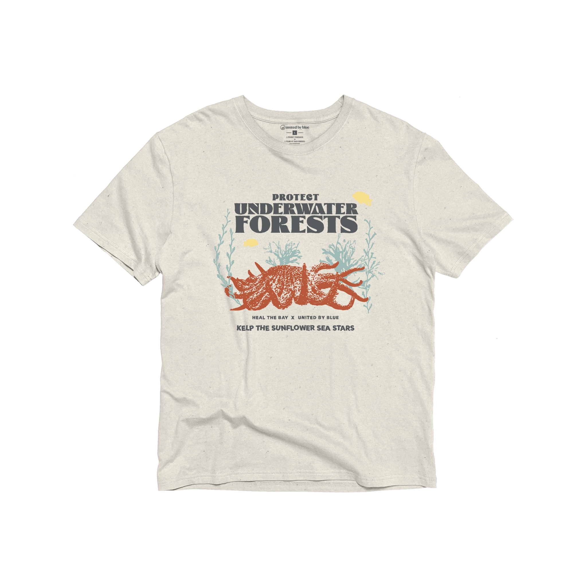 Heal the Bay x UBB Protect Our Underwater Forests - Graphic Tee - (All-gender)
