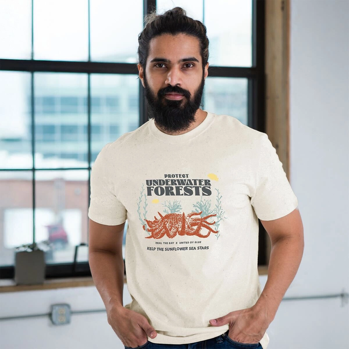 Heal the Bay x UBB Protect Our Underwater Forests - Graphic Tee - (All-gender)