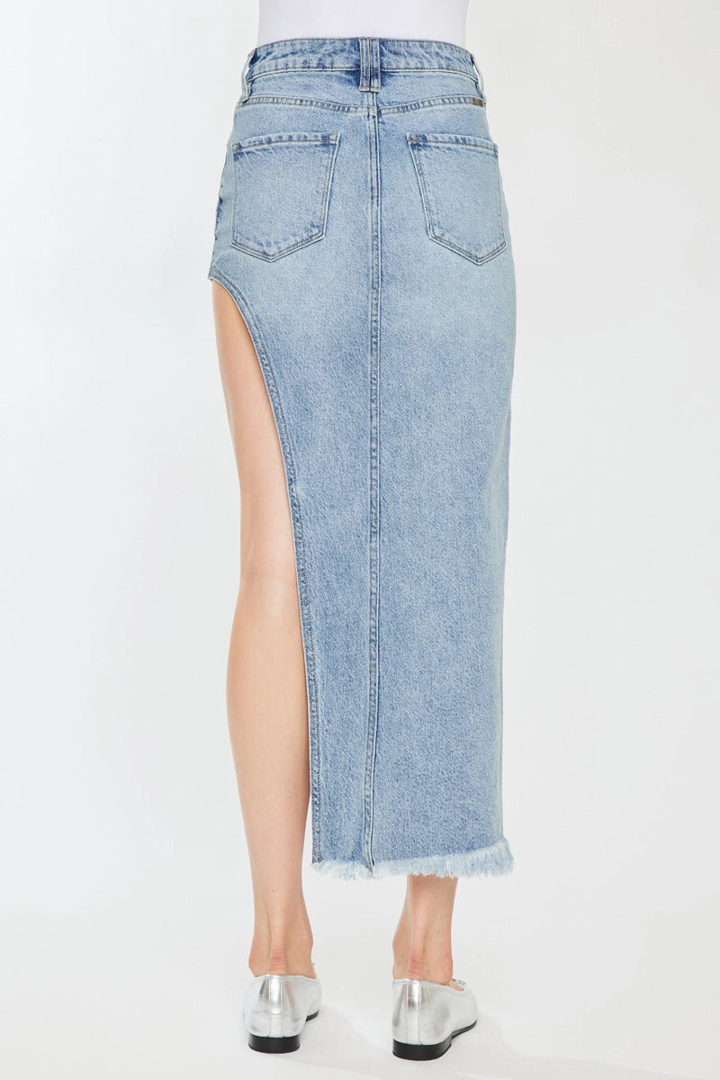 Iris Maxi Denim Skirt