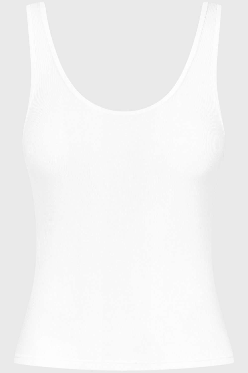 La Femme Amazone Tank Top White