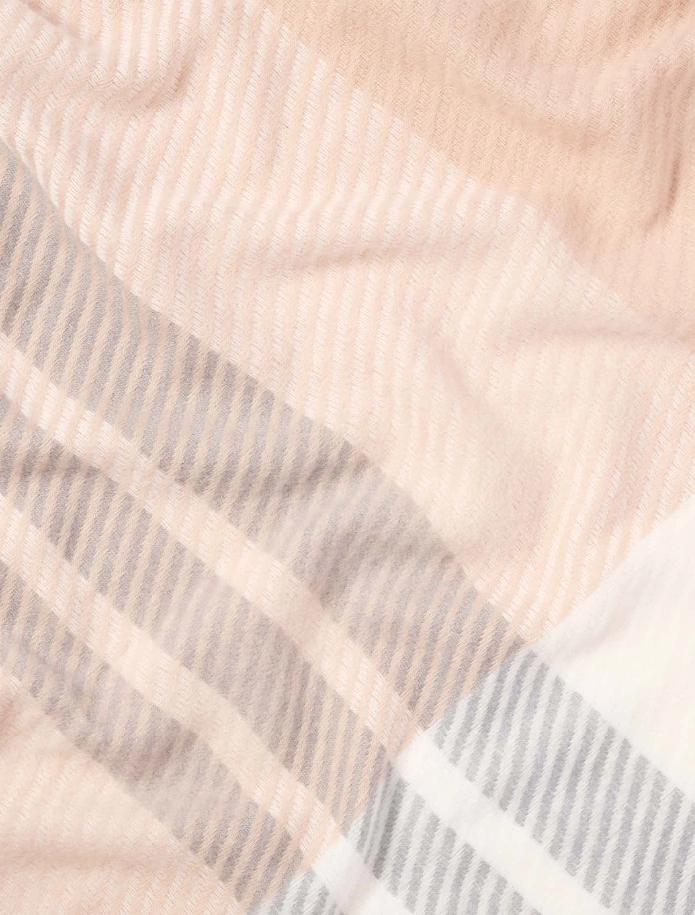 Lila Check Scarf