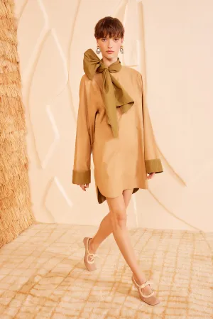 Michaela Dress - Sahara Colorblock