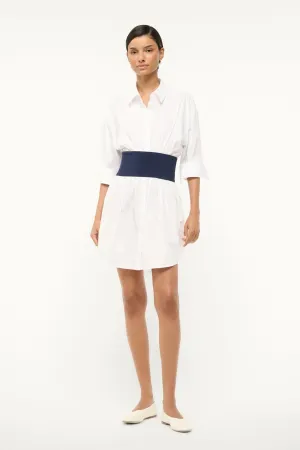 MICHELLE DRESS | WHITE NAVY