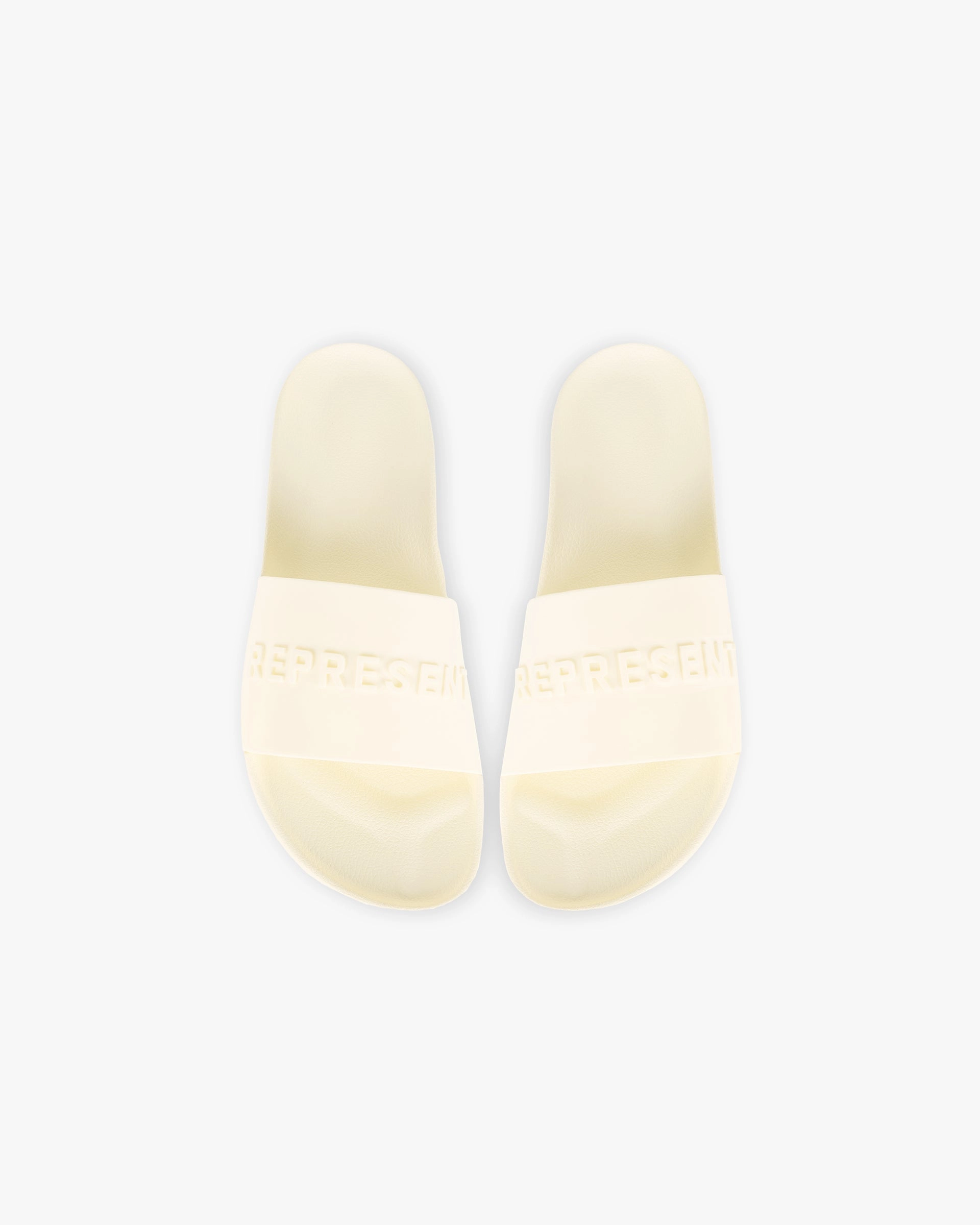 Represent Pool Slide - Flat White