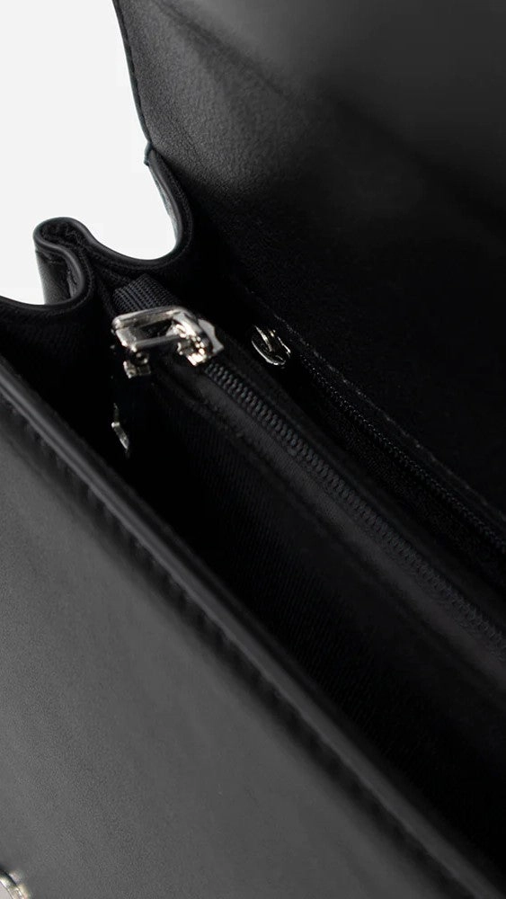 Sol Sana Flap Bag - Black/Silver