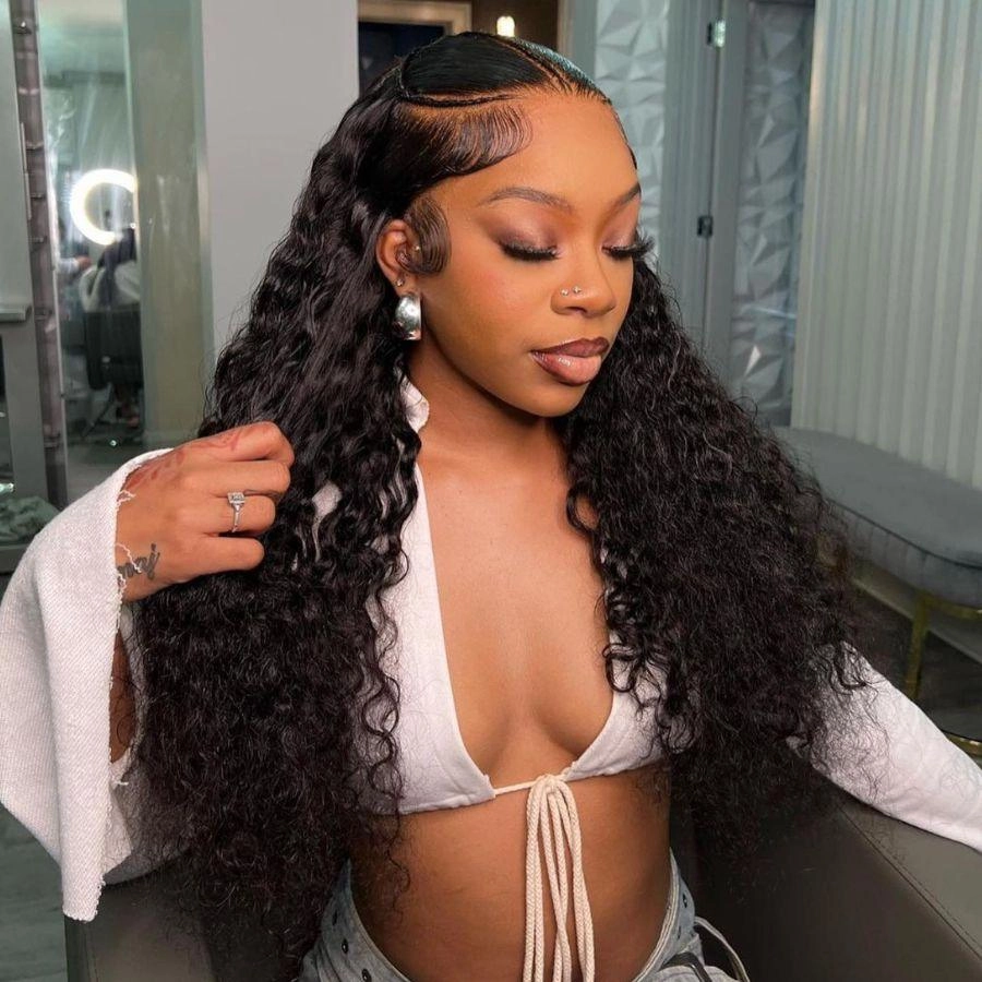 Upgrade Pre Everything Wear & Go 13X6 Lace Front Wigs Water Wave Pre Max Wig