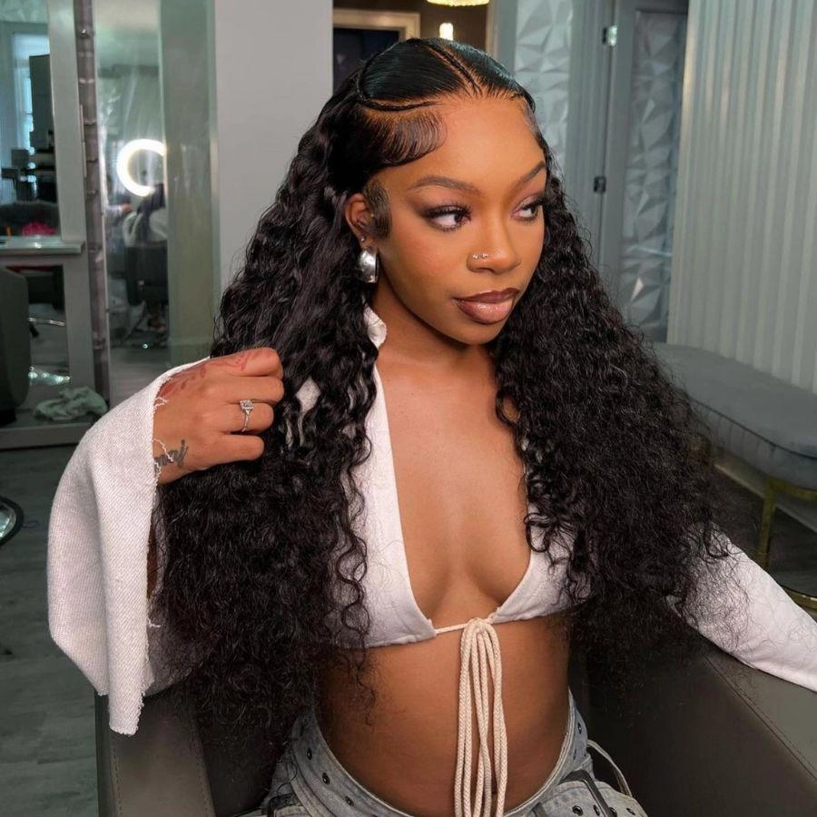 Upgrade Pre Everything Wear & Go 13X6 Lace Front Wigs Water Wave Pre Max Wig