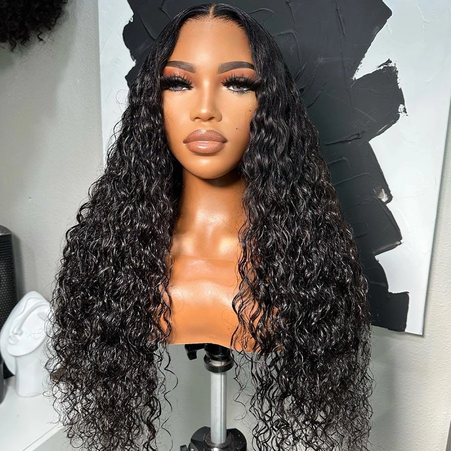 Upgrade Pre Everything Wear & Go 13X6 Lace Front Wigs Water Wave Pre Max Wig