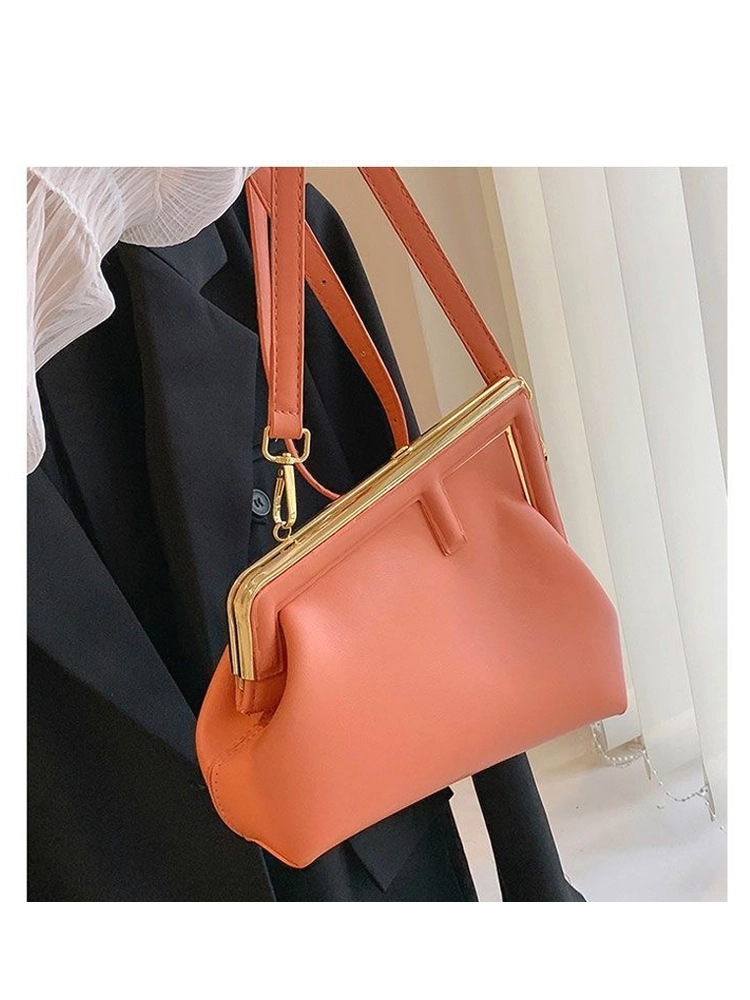 Women's Soft Leather Clutch Purse Crossbody Bags with Removable Strap