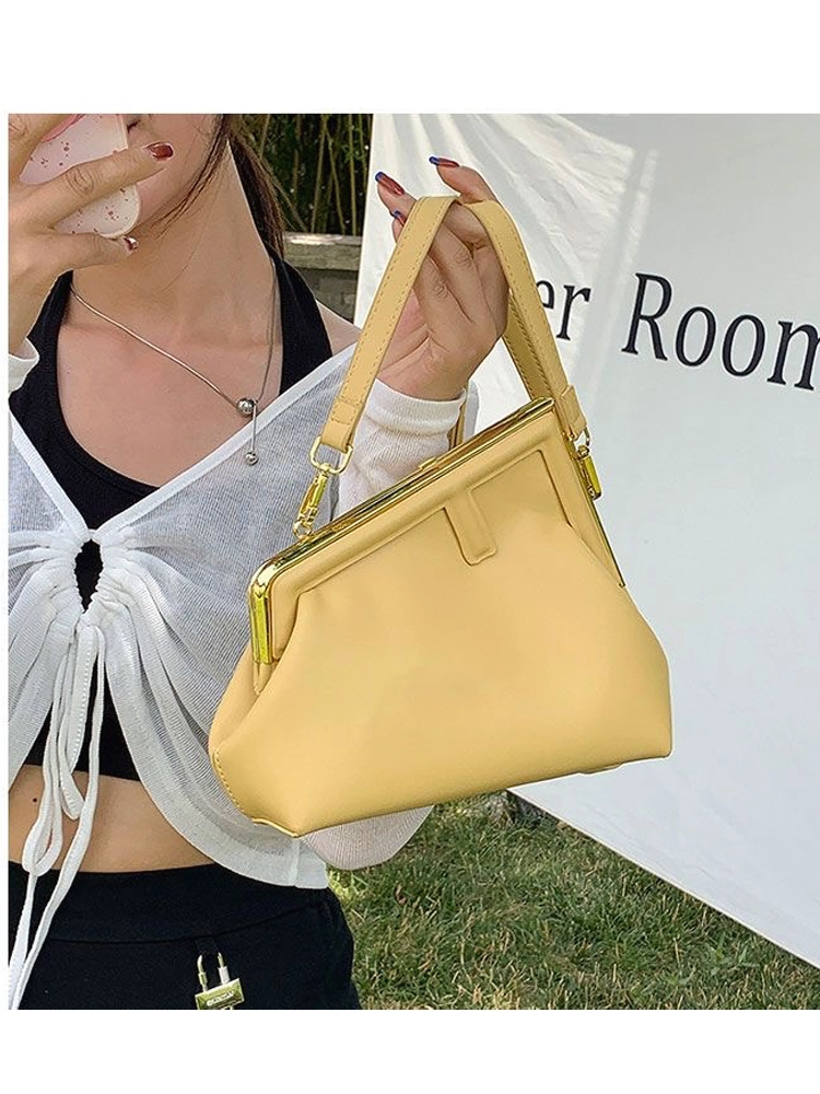 Women's Soft Leather Clutch Purse Crossbody Bags with Removable Strap