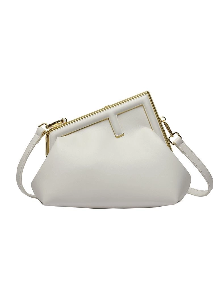 Women's Soft Leather Clutch Purse Crossbody Bags with Removable Strap