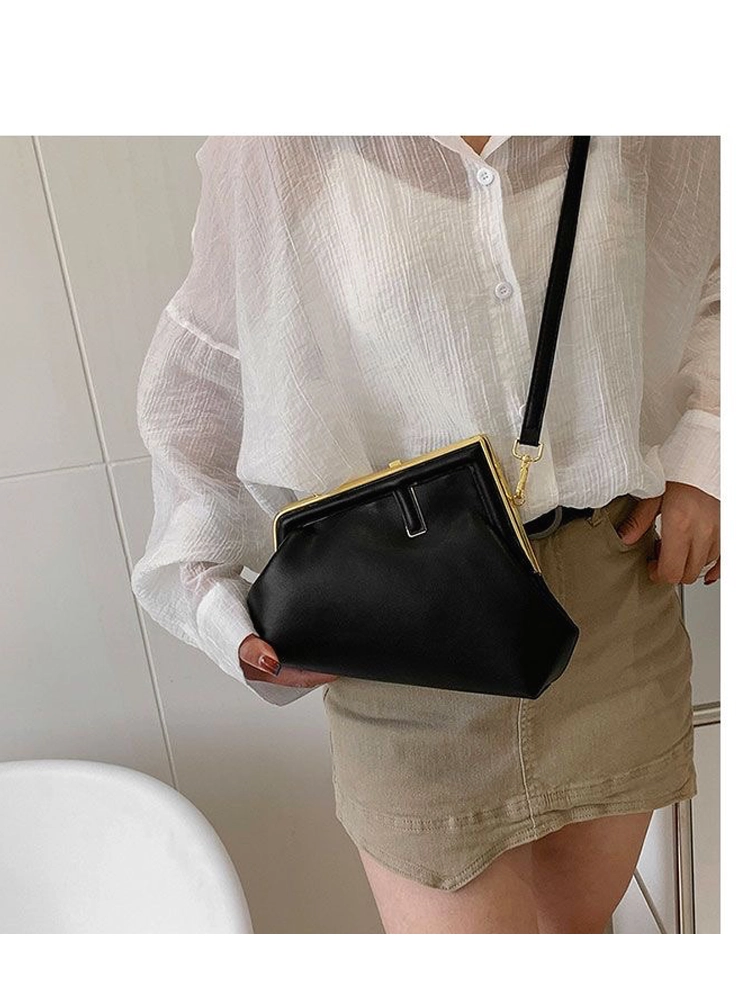 Women's Soft Leather Clutch Purse Crossbody Bags with Removable Strap