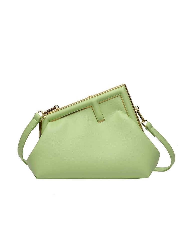 Women's Soft Leather Clutch Purse Crossbody Bags with Removable Strap